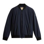 Klassieke Bomberjack Woolrich , Blue , Heren