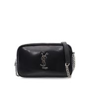 Pre-owned Leather crossbody-bags Yves Saint Laurent Vintage , Black , ...