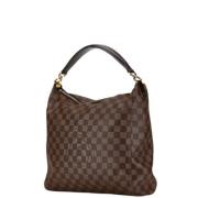 Pre-owned Canvas louis-vuitton-bags Louis Vuitton Vintage , Brown , Da...