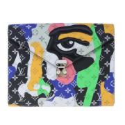 Pre-owned Canvas clutches Louis Vuitton Vintage , Multicolor , Dames