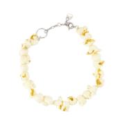 Zilveren Ketting met Polyester Voering Acne Studios , Yellow , Dames