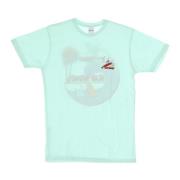 Golf Aqua Tee Korte Mouwen T-shirt Ripndip , Blue , Heren