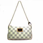 Pre-owned Canvas clutches Louis Vuitton Vintage , White , Dames