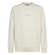 Witte Truien voor Mannen Stone Island , White , Heren