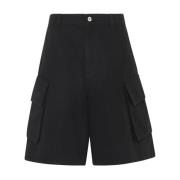 Zwarte Cargo Shorts met Zakken JW Anderson , Black , Heren