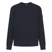 Blauwe Sweaters voor Mannen Stone Island , Blue , Heren