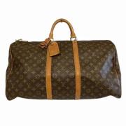 Pre-owned Canvas handbags Louis Vuitton Vintage , Brown , Dames