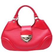 Pre-owned Leather louis-vuitton-bags Louis Vuitton Vintage , Red , Dam...