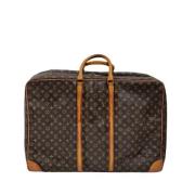 Pre-owned Coated canvas travel-bags Louis Vuitton Vintage , Brown , Un...