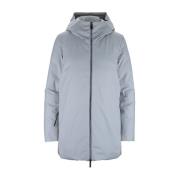 Dames Rits Puffer Jas RRD , Gray , Dames