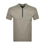 Heren Dalon Polo Shirt in Dusk Moose Knuckles , Gray , Heren