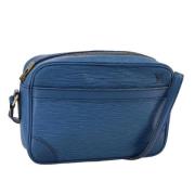 Pre-owned Leather louis-vuitton-bags Louis Vuitton Vintage , Blue , Da...