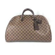 Pre-owned Canvas travel-bags Louis Vuitton Vintage , Brown , Dames