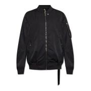 Jacket Classic Flight Rick Owens , Black , Heren