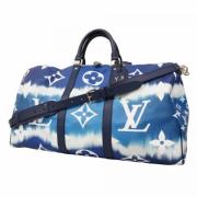 Pre-owned Leather louis-vuitton-bags Louis Vuitton Vintage , Blue , Da...