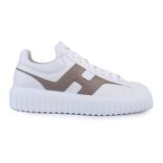 Leren sneakers met memory foam zool Hogan , White , Heren