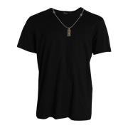 T-Shirts Dolce & Gabbana , Black , Heren