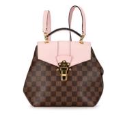 Pre-owned Canvas backpacks Louis Vuitton Vintage , Brown , Dames