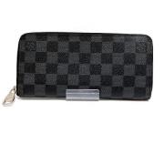 Pre-owned Leather wallets Louis Vuitton Vintage , Black , Dames