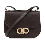 Schoudertas Salvatore Ferragamo , Brown , Dames