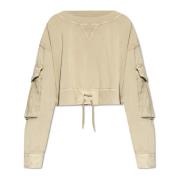 Sweatshirt met strikken Dsquared2 , Beige , Dames