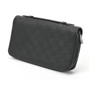 Pre-owned Fabric wallets Louis Vuitton Vintage , Black , Dames