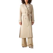 Trenchcoat in Zandkleur Beaumont , Beige , Dames