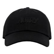 Zwarte Petten voor Stijlvolle Look Autry , Black , Unisex