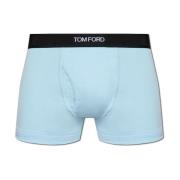 Boxershorts met logo Tom Ford , Blue , Heren