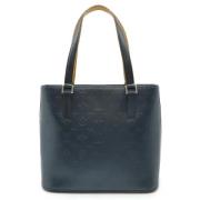 Pre-owned Leather louis-vuitton-bags Louis Vuitton Vintage , Blue , Da...