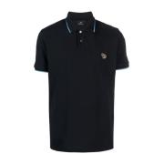 Blauw Polo Shirt met Geborduurd Logo PS By Paul Smith , Blue , Heren