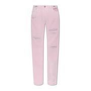 ‘Boyfriend’ jeans Versace , Pink , Dames