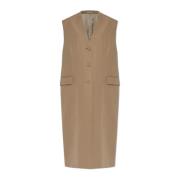 Lange vest Officine Générale , Beige , Dames