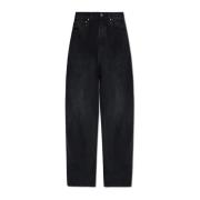 Jeans met logo Vetements , Black , Dames