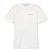 Walker Tee Lyrics Anine Bing , White , Dames