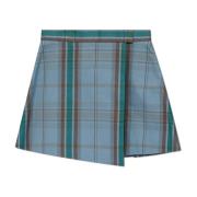 Rok met ruitpatroon Vivienne Westwood , Blue , Dames