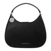 Verstelbare Band Hobo Tas Emporio Armani , Black , Dames