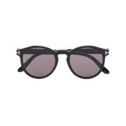 Zwarte zonnebril, Must-Have stijl Tom Ford , Black , Dames