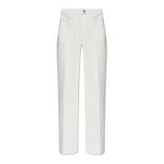 Straight-leg jeans Salvatore Ferragamo , White , Dames