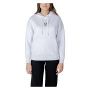 Casual Capsulate Sweatshirt voor vrouwen Armani Exchange , White , Dam...