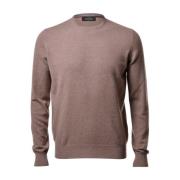 Stijlvolle Paricollo Shirt Gran Sasso , Brown , Heren