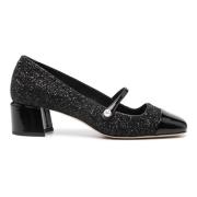 Zwart Elisa 45 Stijlvolle Mode Schoen Jimmy Choo , Black , Dames