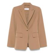 Kameel Palchi Stijlvolle Modieuze Collectie Max Mara , Brown , Dames