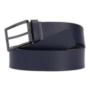 Omkeerbare riem Nblu Piquadro , Blue , Heren