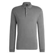 Casual Grijs Jersey Shirt Hugo Boss , Gray , Heren