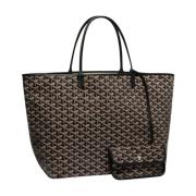 Vintage Saint Louis GM Tas Goyard , Black , Dames