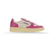 Leren Vetersneakers voor Vrouwen Autry , Pink , Dames