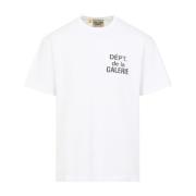 Wit T-shirt voor mannen Gallery Dept. , White , Heren