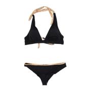 Kanten Dames Bikini Set Alviero Martini 1a Classe , Black , Dames