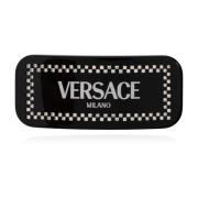 Logo haarspeld Versace , Black , Dames